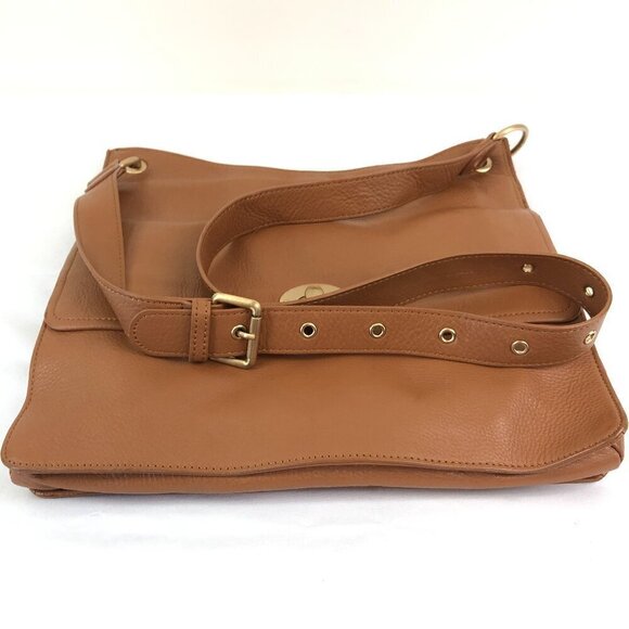 Clements Rebeiro Black - Brown Leather Crossbody Purse - Picture 10 of 10